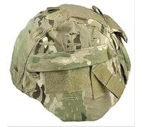 H World EU Mich 2000 Ver2 Housse de Casque Tactique Airsoft Militaire avec Pochette arrière Multicam