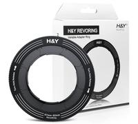 H&Y RevoRing Bague d'adaptation 67-82 mm vers 82 mm, Bague d'adaptation pour Filtre d'objectif Variable, système d'adaptation Universel Compatible avec Les objectifs de 67, 72 et 82 mm, Noire