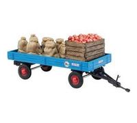 Busch Remorque 44995 – Échelle 1/87 H0 – Avec chargement de pommes – Neuf