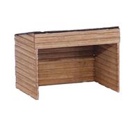 H0 Étable À Chèvres Avec Chèvres - Kit Polyplate - Vollmer 43745