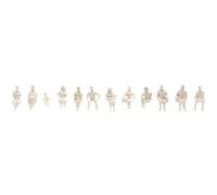 (H0) Figurines non peintes NOCH 14985 non peint 1 set G