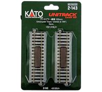 (H0) Kato Unitrack 2-143 Rail dételeur 123 mm 2 pc(s)