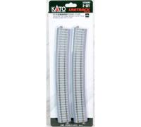 (H0) Kato Unitrack 2-321 Rail courbe 4 pc(s)