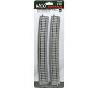 (H0) Kato Unitrack 2-331 Rail courbe 4 pc(s)
