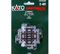 (H0) Kato Unitrack 2-401 Croisement 1 pc(s)