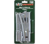 (H0) Kato Unitrack 2-852 Aiguillage, à gauche 215 mm 1 pc(s)