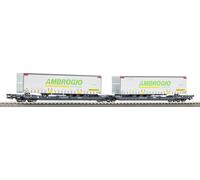 H0 Pi T3000e Wascosa Mit 2 Trailer Ambro