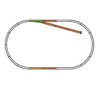 (H0) Voie A Piko 55310 Coffret de complément 1 set
