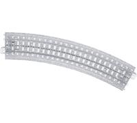 (H0) Voie C Märklin (avec ballast) 020196 Rail courbe