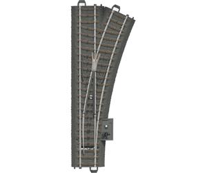(H0) Voie C Märklin (avec ballast) 24612 Aiguillage, à droite 188.3 mm