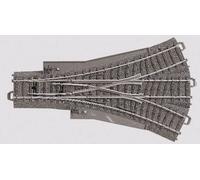 Märklin Aiguillage triple H0 24630 – Longueur 188,3 mm, Rayon 437,5 mm, 24,3° – 1 pièce