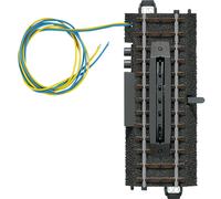 (H0) Voie C Märklin (avec ballast) 24997 Rail dételeur, droit 94.2 mm