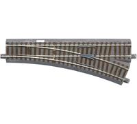 Roco Aiguillage à droite geoLINE H0 61141 – 200 mm, R 502.7 mm, 22.5° (avec ballast)