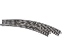 (H0) Voie Roco geoLINE (avec ballast) 61155 Aiguillage enroulé, à droite 1 pc(s)