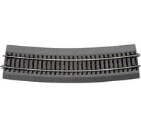 Roco Rail courbe R9 Rocoline 826,4 mm 15° ballast souple – HO 1/87 (42527)