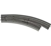 Roco Aiguillage Rocoline 42571 courbe droite BWr5/6 avec ballast - HO