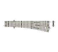 (H0) Voie Rocoline (sans ballast) 42443 Aiguillage, à droite 230 mm 1 pc(s)
