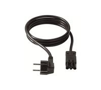 H05VV-F 3G - Câble d'alimentation - 2 pôles (M) pour GST18i3 (F) - 5 m - connecteur coudé - noir - Allemagne