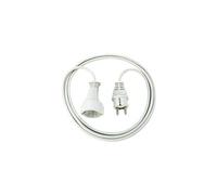 H05VV-F 3G1,5 - Câble d'alimentation - 5 m - blanc