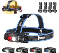 H1 1200 Lumens Rechargeable Headlamp Powerful Led Lantern 10 Modes Waterproof Lighting For Camping Bivvy Fishing Hiking