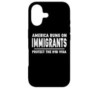 H1-B Skilled Worker H1B Visa Pro Immigrant Rights Coque pour iPhone 17
