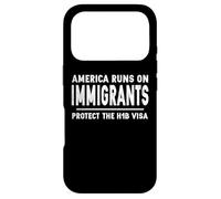 H1-B Skilled Worker H1B Visa Pro Immigrant Rights Coque pour iPhone 17 Pro