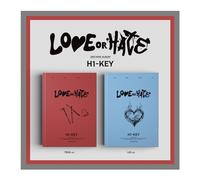 H1-KEY LOVE or HATE 3rd Mini Album TRUTH Version CD+1p Folded Poster on Pack+68p PhotoBook+1p Student ID Card+2p PhotoCard+1ea Sticker+1p 4Cut ID Photo+Tracking Sealed HIKEY H1KEY