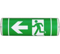 H1 Solutions 1041 Eclairage LED dissue de secours montage mural, montage au plafond droite, gauche, en bas