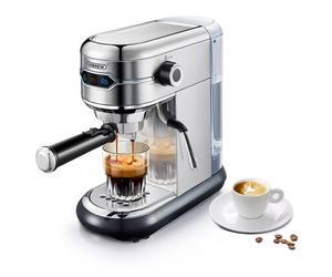 H11 - Cafetière/Cafetera 20 bars avec fonction eau chaude 20 bars