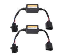 H13 LED Headlight Kit | 2PCS Flicker Error Resistor Harness | Plug and Play Install for Cars/Trucks/SUVs | Eliminates Warning Lights & Bulb Out Alerts