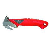 NT Cutter 489628 R-1200 Couteau de sécurité, Rouge/Argent