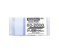 NT Cutter Lame de rechange BD-2000 30 degrés 9 mm Noir