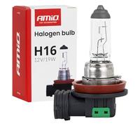 H16 AMiO 19W 04521 Compatible avec OPEL Vivaro B Camion plate-forme/Châssis X82, RENAULT Clio IV 3/5 portes BH Megane III 3/5 portes BZ0/1 Scénic III JZ0/1 Kangoo II Express FW, FW0/1 Captur J5, H5