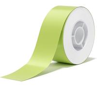 H1S Étiquettes continues auto-adhésives pour étiquetage,papier thermique pour imprimante d'étiquettes 15 mmx7,5 m pour l'école,la maison,le bureau,les petites entreprises (vert)