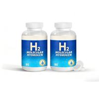 H2 - Comprimés d'hydrogène pour l'eau potable Les comprimés d'hydrogène moléculaire H2 aident à équilibrer l'énergie et le métabolisme 2pcs
