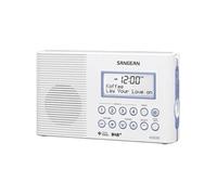 Sangean Radio portable H203 DAB+ lampe de poche étanche Blanc