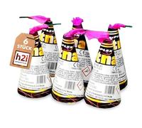 h2i Etna Vulkan | 6 pièces | +/- 15-20 sec | Fontaine lumineuse extérieure avec pluie d'étincelles pour le Nouvel An, Halloween et les fêtes | Feux d'artifice pour enfants et adolescents | k | Feux