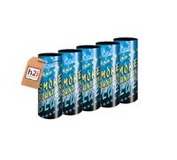 H2i Fontaine Fumée Volcan - Tube Fumée - Lot de 5 - Couleur Bleu/Turquoise - Dense et Puissante - Durée 45 Secondes - Feu d'Artifice Toute l'Année