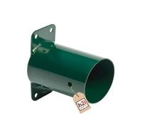 h2i Raccord mural pour balançoire - Bois rond - Diamètre : 10 cm - Vert