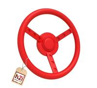 h2i Volant, tour de jeu et maison de jeu, volant pour tour de jeu, en plastique résistant aux intempéries, tour de jeu mobile, avec bruit de rotation, accessoire de tour de jeu, rouge