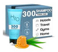 H2O Lot de 300 shampoings pour hôtellerie/voyage 24,1 g