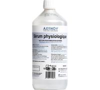 H2O Sérum Physiologique NaCl 0,9% Pour Irrigation Flacon Blanc 1l