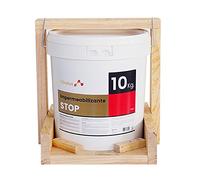 H2OPLUS Peinture d'étanchéité Imperméabilisante STOP ROUGE 10 kg (8,3 L) · Peinture anti humidité · Produit 100% NATUREL à base d'eau, SANS ODEUR aux solvants chimiques