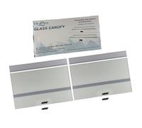 H2Pro Couvercle en Verre pour Aquariums d'eau Douce et d'eau salée (S36GT pour Aquariums Seapora 30 et 40)