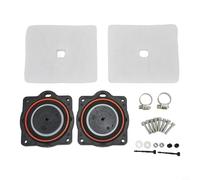 H365-H600 Kit de réparation de pompe à air pour HP80 - Comprend 2 membranes, 2 filtres, goupille de sûreté, pinces et vis, compatible avec AS500,