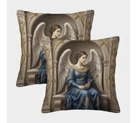 H3B8U2Y5 Angel Gabriel Blue Robe Housse Coussin Lot 2 Recto Verso