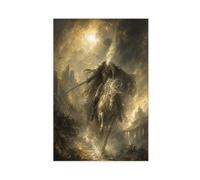 H3B8U2Y5 Cavalier sans tête Art Mural sur Toile, Balade surnaturelle Bureau