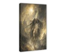 H3B8U2Y5 Cavalier sans tête Art Mural sur Toile, Balade surnaturelle Entree
