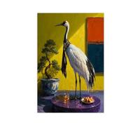 H3B8U2Y5 Cocktail de grue du milieu du siècle Art Mural sur Toile