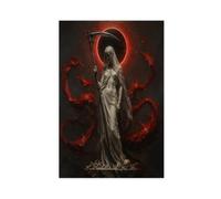 H3B8U2Y5 Éclipse de la Faucheuse Blanche Tableau sur Toile, Coin Lecture